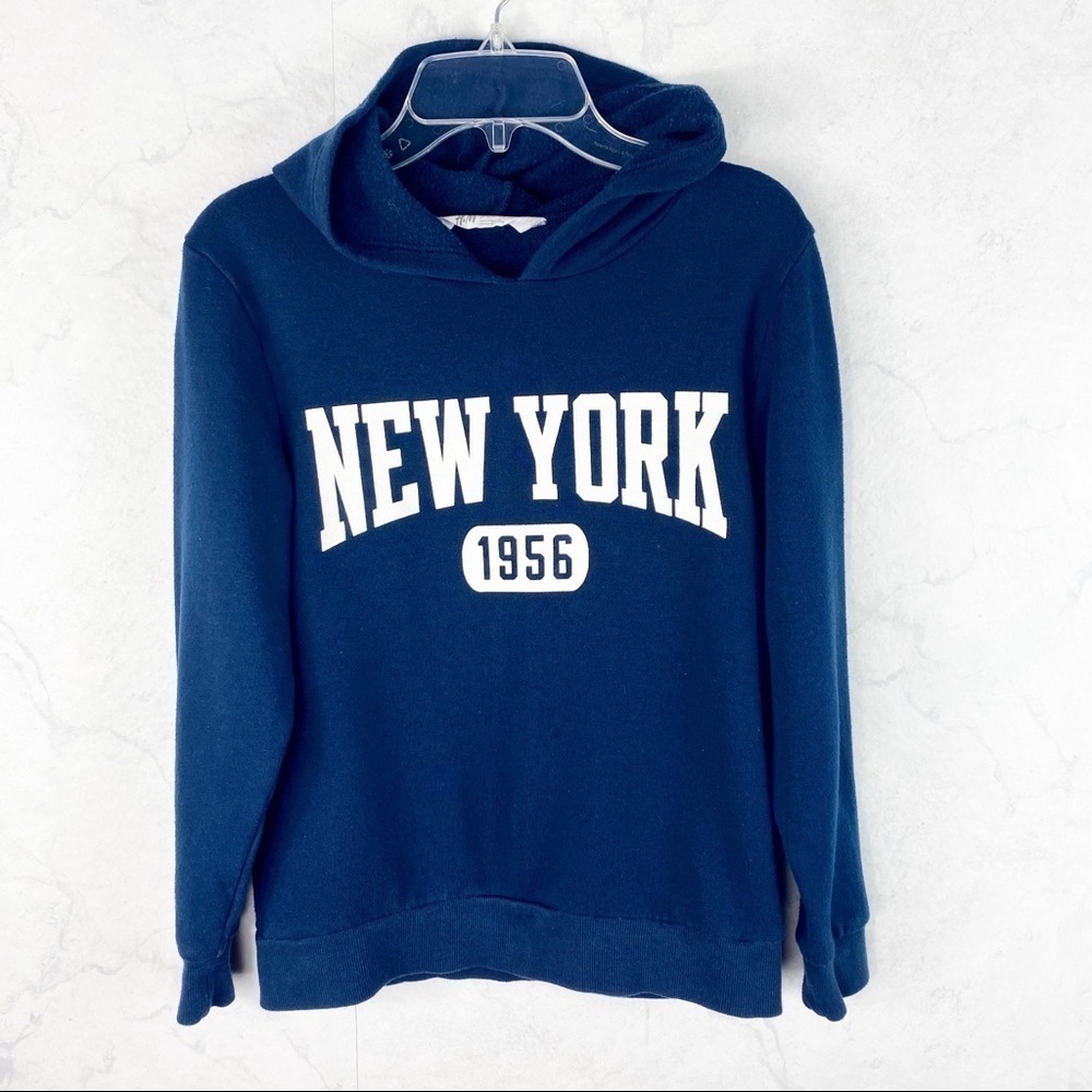 [H&M] Classic Navy New York Hoodie